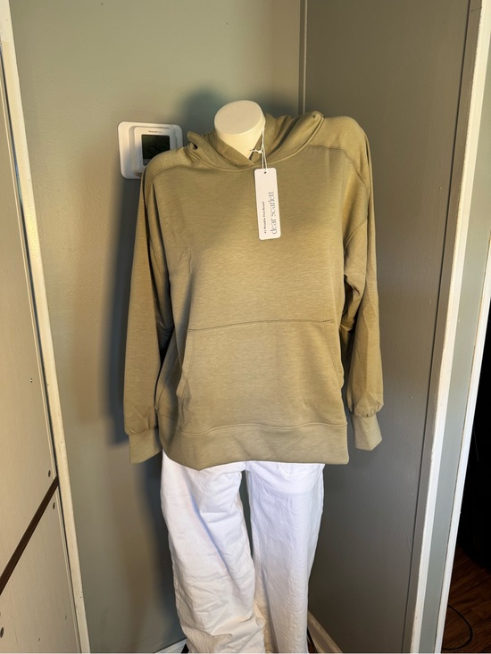 Dear Scarlett Sweaters - NWT Dear Scarlett Travel Olive Green Hoodie no fleece